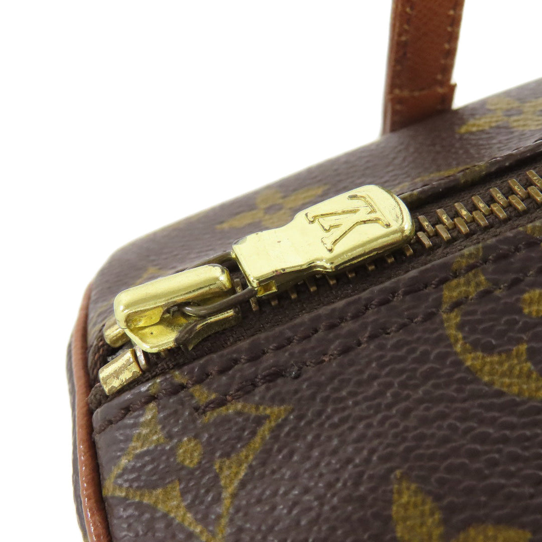 LOUIS VUITTON Handbag M51366 Monogram canvas Brown Papillon 26 old Women Used Authentic