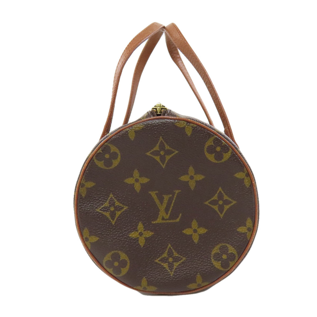 LOUIS VUITTON Handbag M51366 Monogram canvas Brown Papillon 26 old Women Used Authentic