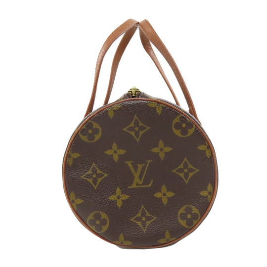 LOUIS VUITTON Handbag M51366 Monogram canvas Brown Papillon 26 old Women Used Authentic