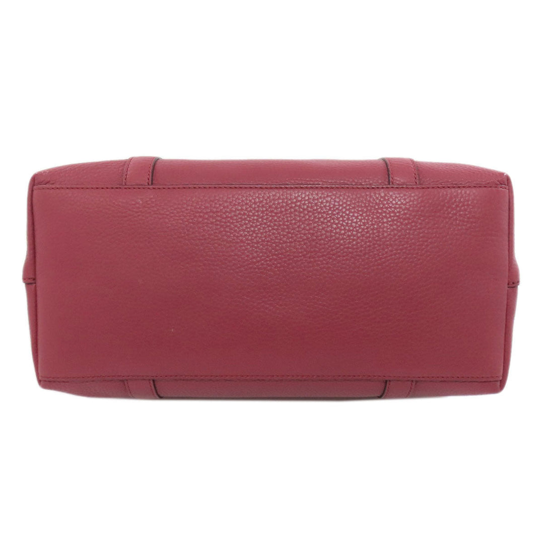 GUCCI Tote Bag 341508 leather pink Outlet 2WAY Women Used Authentic