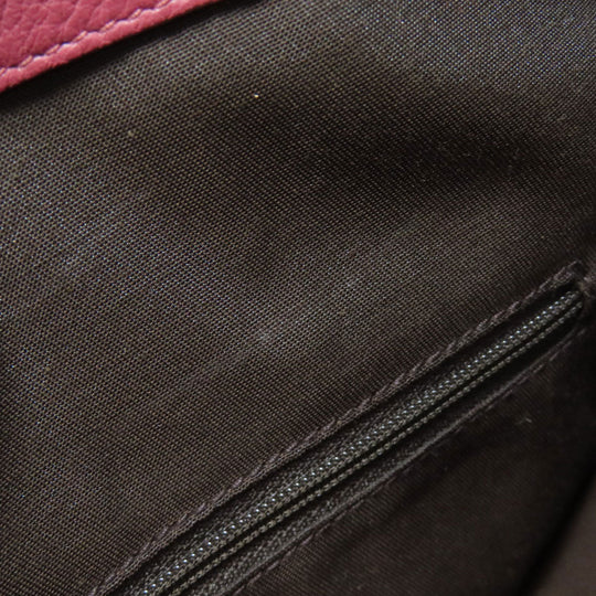 GUCCI Tote Bag 341508 leather pink Outlet 2WAY Women Used Authentic