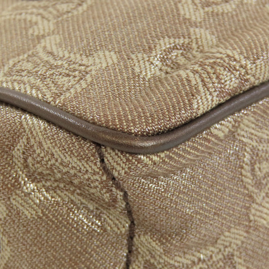 CELINE Handbag canvas Brown Mini boogie bag Women Used Authentic