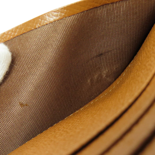BVLGARI Bifold Wallet leather Brown Bulgari Bulgari
