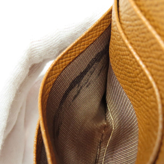 BVLGARI Bifold Wallet leather Brown Bulgari Bulgari