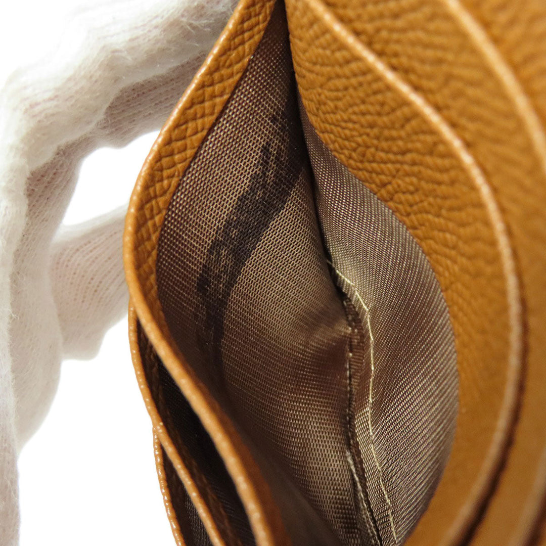 BVLGARI Bifold Wallet leather Brown Bulgari Bulgari