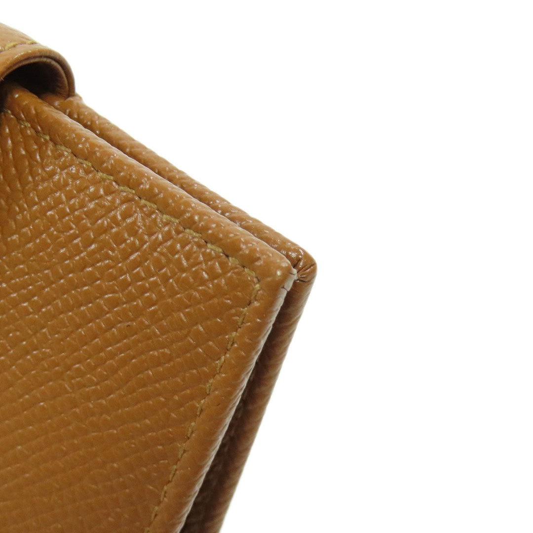 BVLGARI Bifold Wallet leather Brown Bulgari Bulgari