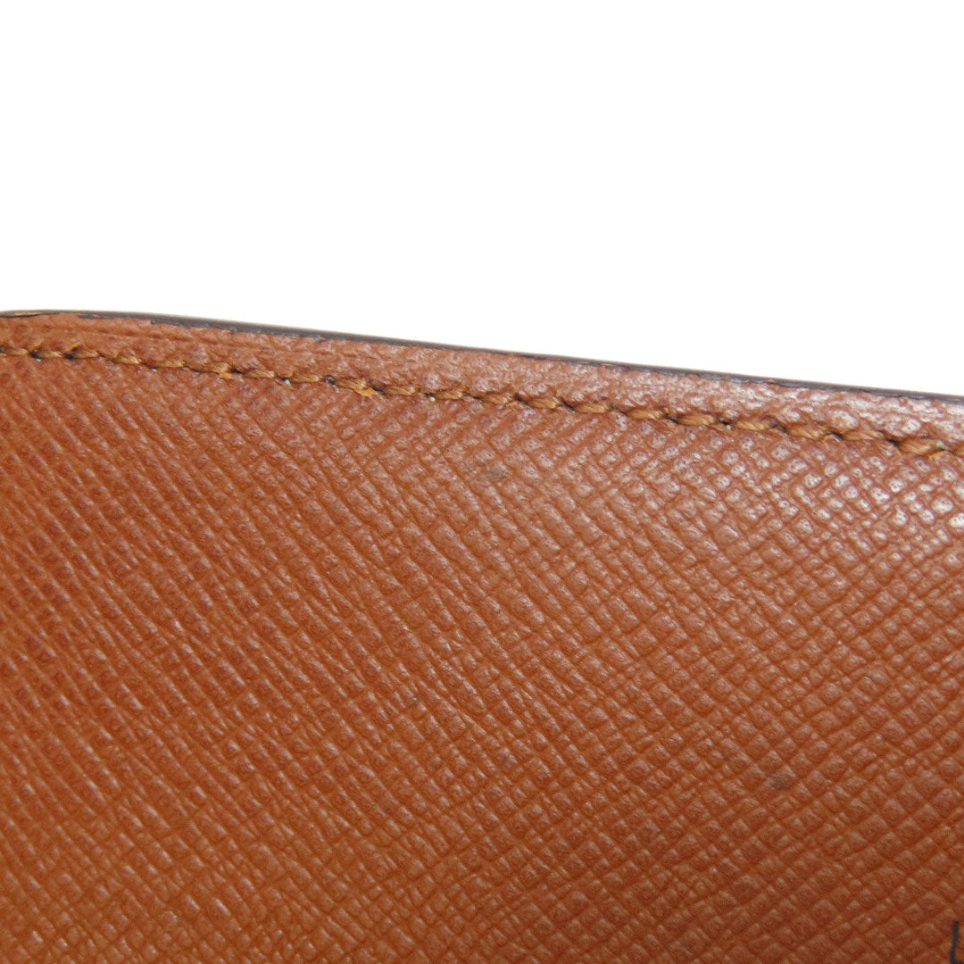 LOUIS VUITTON Bifold Wallet M61730 Monogram canvas Brown Portonet Bie Tresol Women Used Authentic