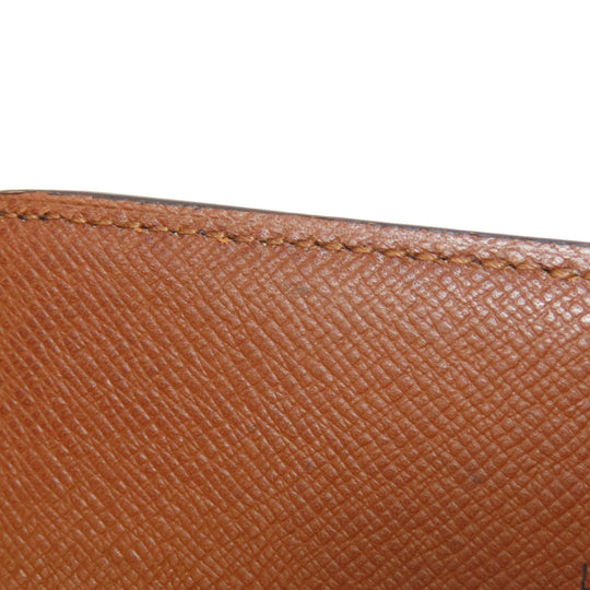 LOUIS VUITTON Bifold Wallet M61730 Monogram canvas Brown Portonet Bie Tresol Women Used Authentic