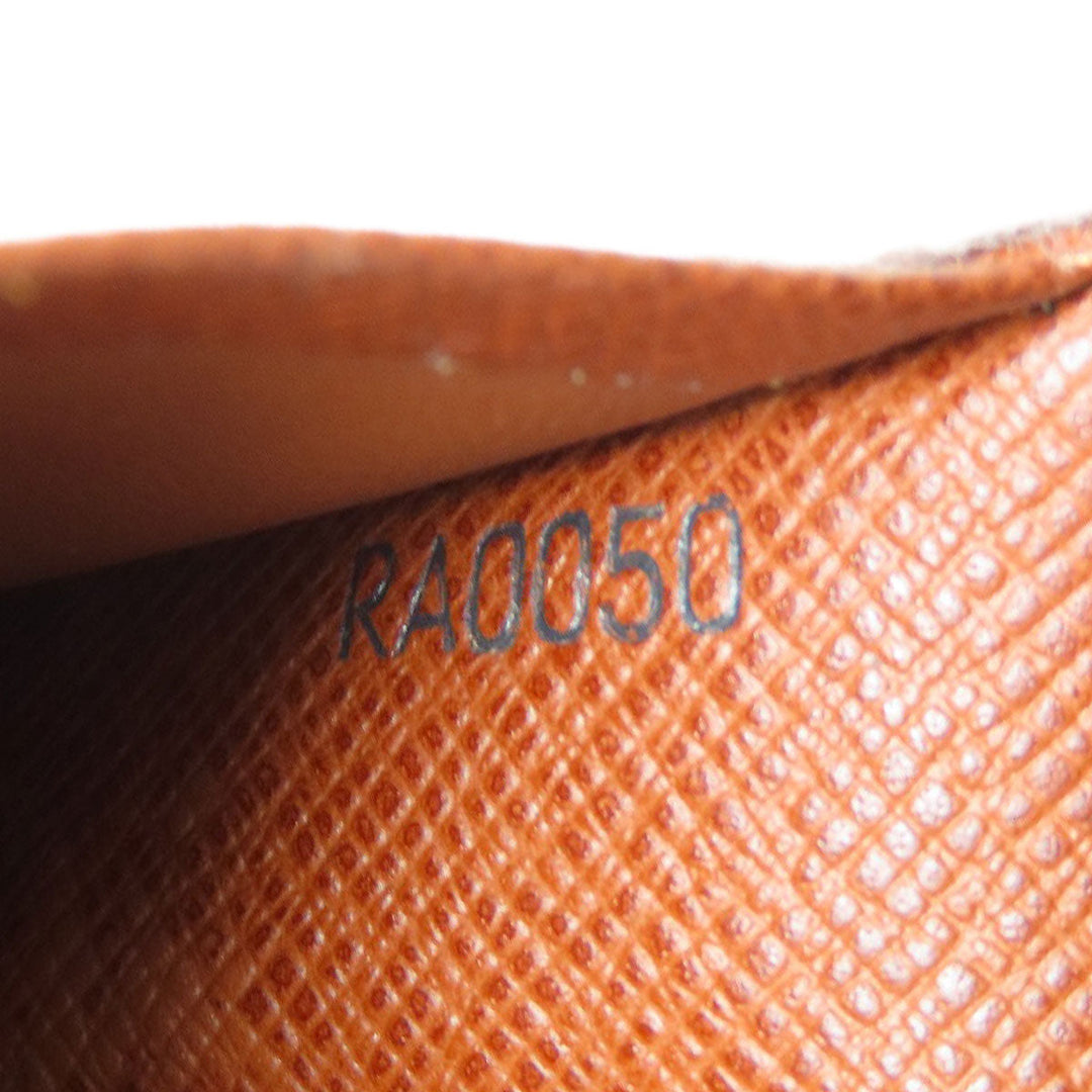 LOUIS VUITTON Bifold Wallet M61730 Monogram canvas Brown Portonet Bie Tresol Women Used Authentic