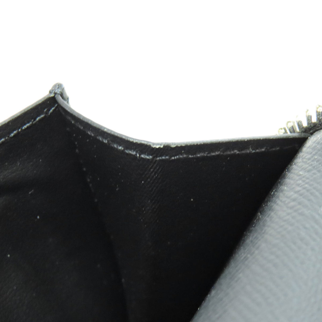 LOUIS VUITTON Long Wallet Purse M60965 Epi black Zippy wallet Vertical mens Used Authentic