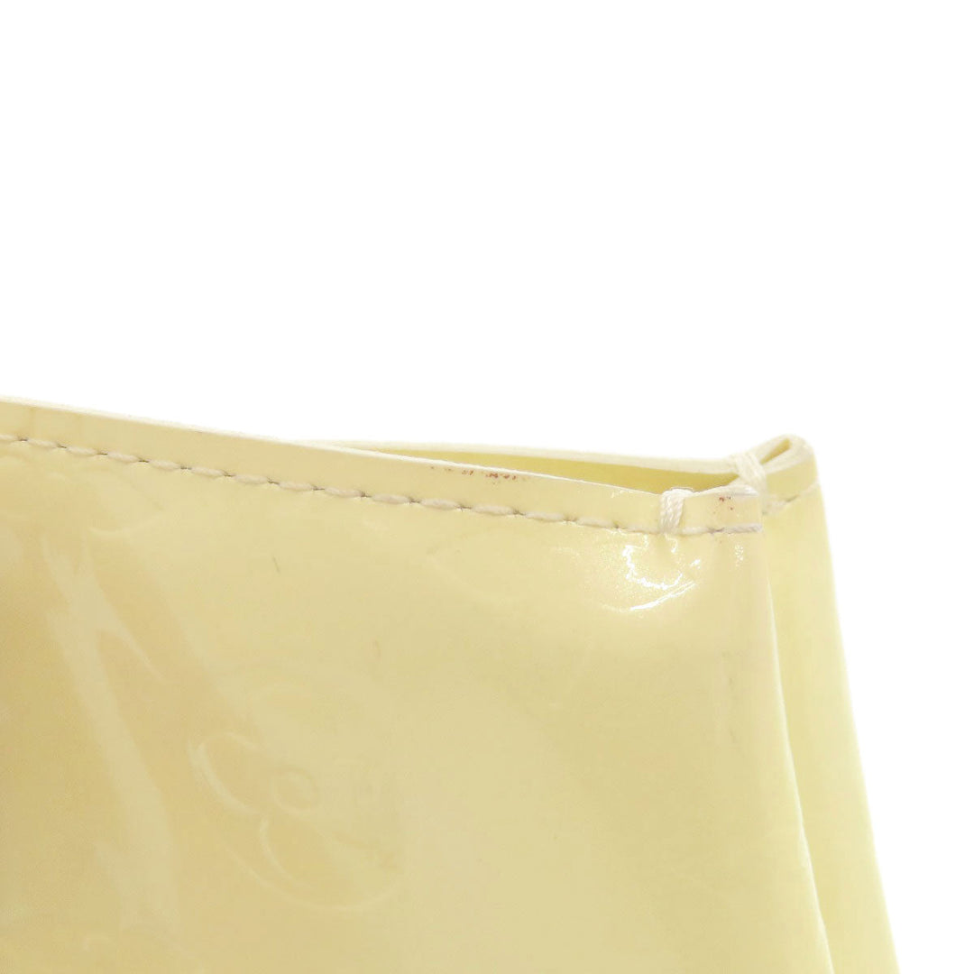 LOUIS VUITTON Handbag M91336 Vernis yellow Lead PM Women Used Authentic