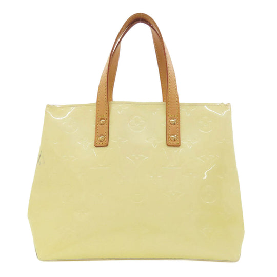 LOUIS VUITTON Handbag M91336 Vernis yellow Lead PM Women Used Authentic