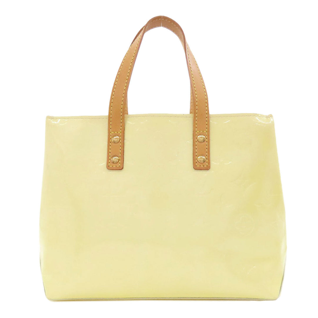 LOUIS VUITTON Handbag M91336 Vernis yellow Lead PM Women Used Authentic