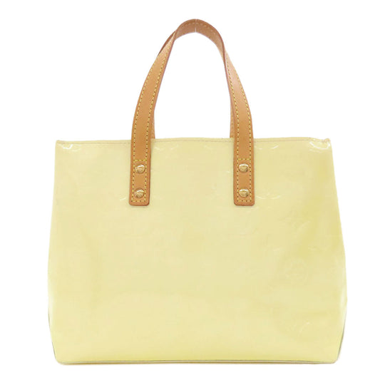 LOUIS VUITTON Handbag M91336 Vernis yellow Lead PM Women Used Authentic