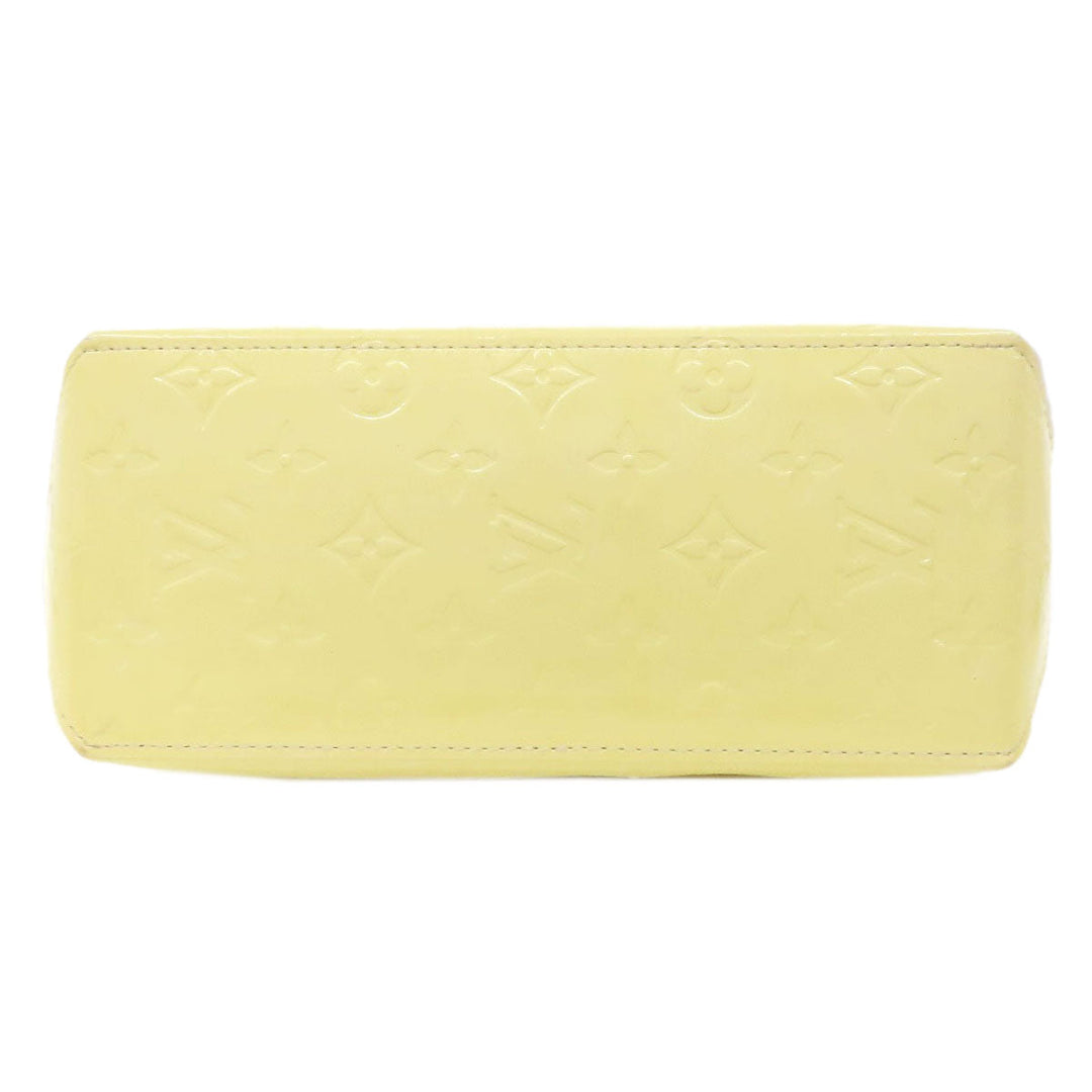 LOUIS VUITTON Handbag M91336 Vernis yellow Lead PM Women Used Authentic