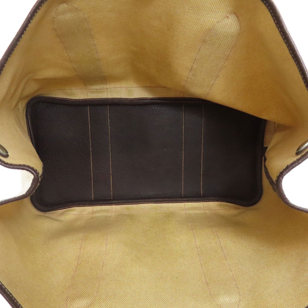 HERMES Tote Bag Tower ash beige Garden Party PM SilverMetal Women Used Authentic