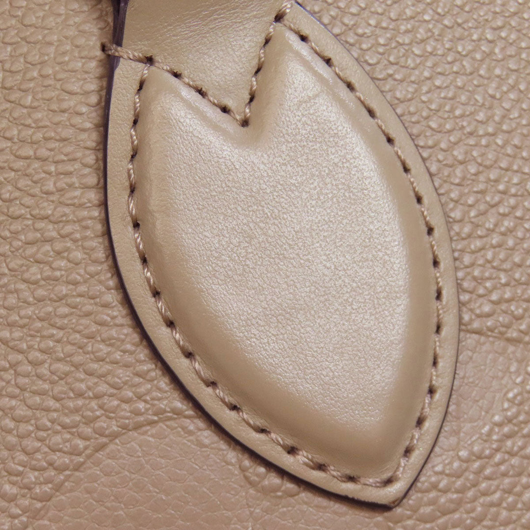 LOUIS VUITTON Tote Bag M45607 Ann Platt beige On the Go MM Women Used Authentic