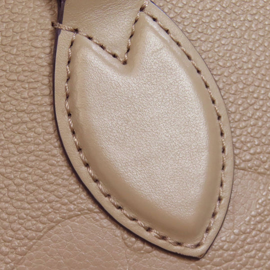 LOUIS VUITTON Tote Bag M45607 Ann Platt beige On the Go MM Women Used Authentic