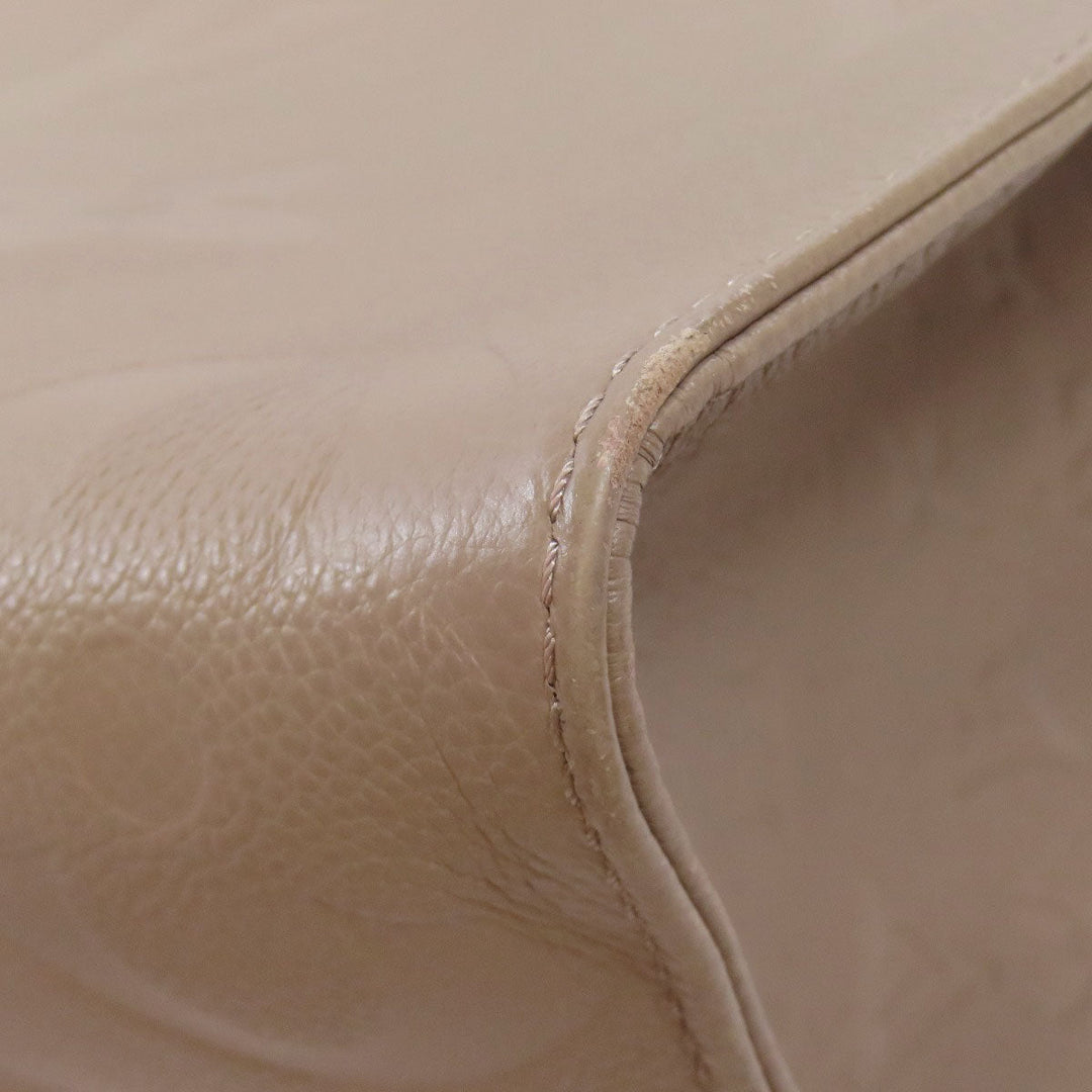 LOUIS VUITTON Tote Bag M45607 Ann Platt beige On the Go MM Women Used Authentic