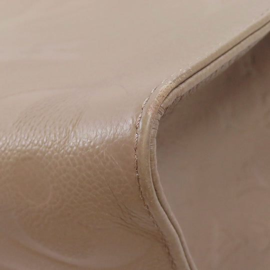 LOUIS VUITTON Tote Bag M45607 Ann Platt beige On the Go MM Women Used Authentic