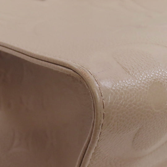 LOUIS VUITTON Tote Bag M45607 Ann Platt beige On the Go MM Women Used Authentic