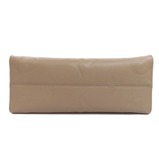 LOUIS VUITTON Tote Bag M45607 Ann Platt beige On the Go MM Women Used Authentic