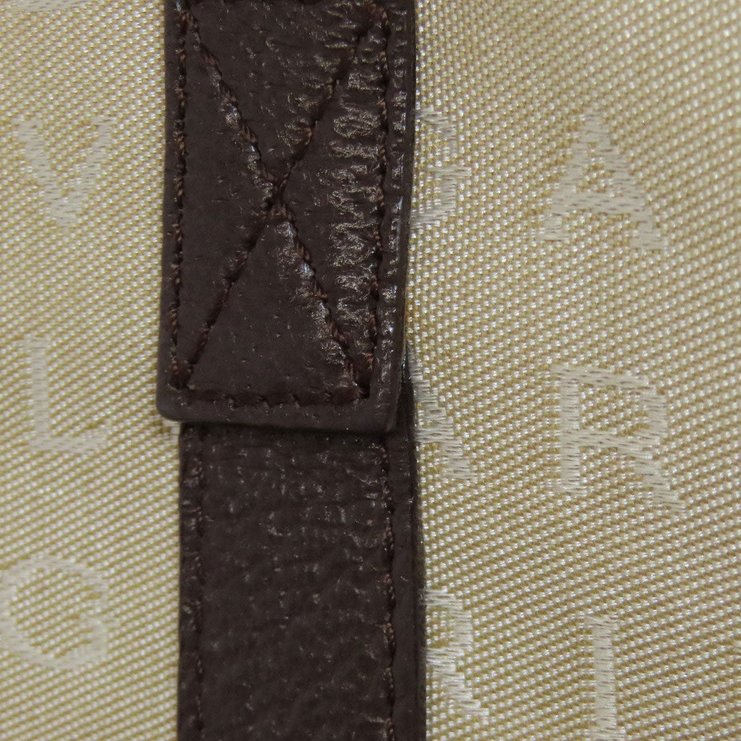BVLGARI Handbag canvas beige Mini Tote Bag Logomania Women Used Authentic