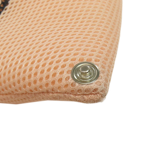 Maison Margiela Tote Bag polyester pink MM6 Mesh Women Used Authentic