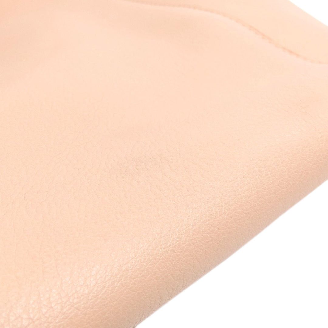 CELINE Tote Bag leather pink Hippo phantom