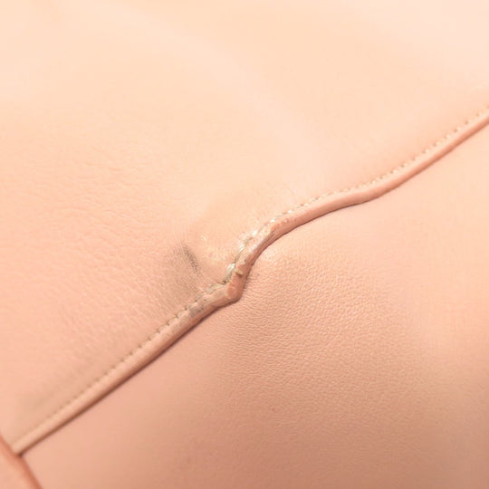 CELINE Tote Bag leather pink Hippo phantom