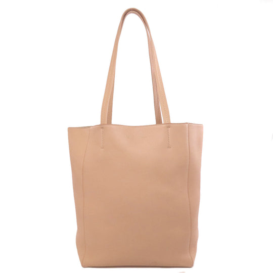 CELINE Tote Bag leather pink Hippo phantom