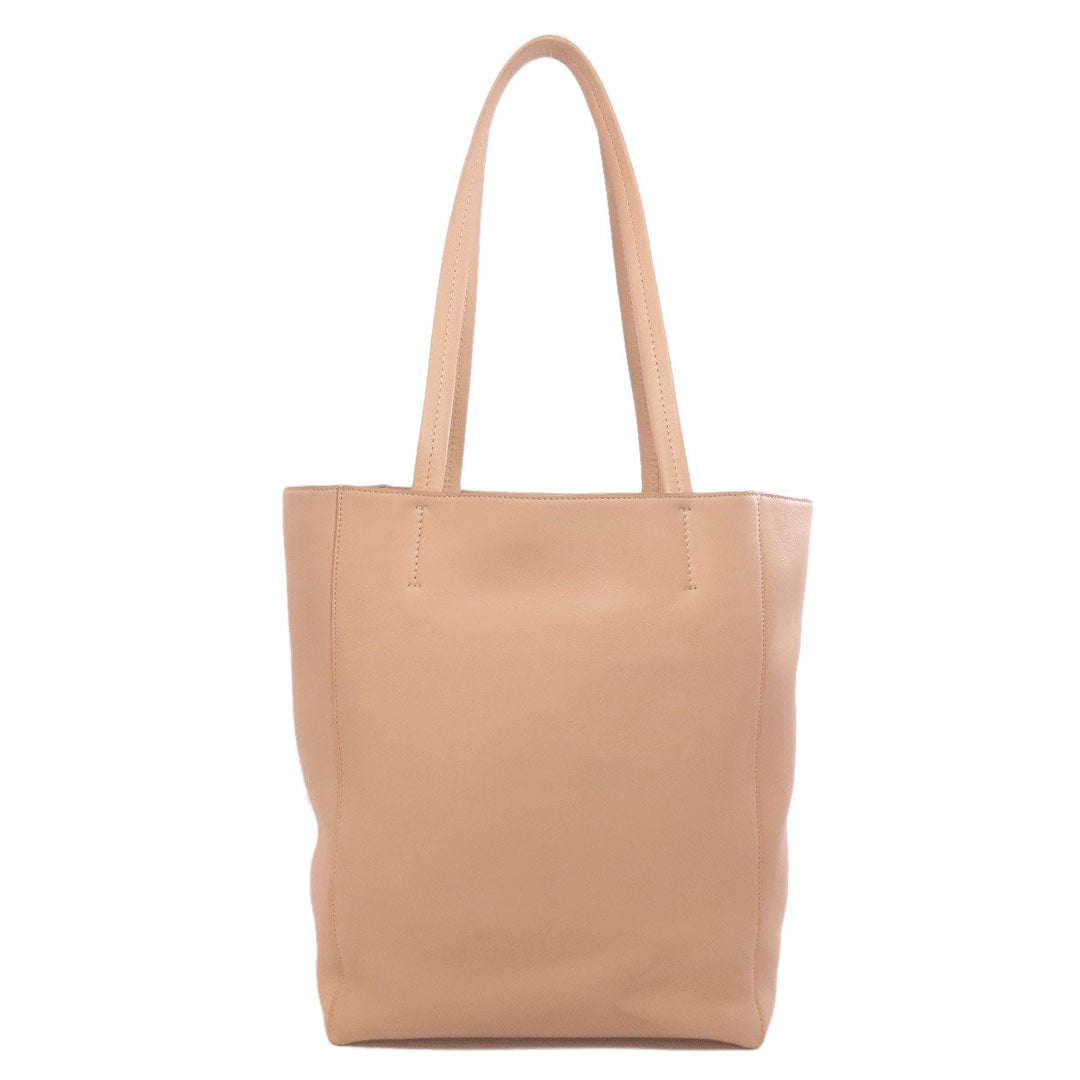 CELINE Tote Bag leather pink Hippo phantom
