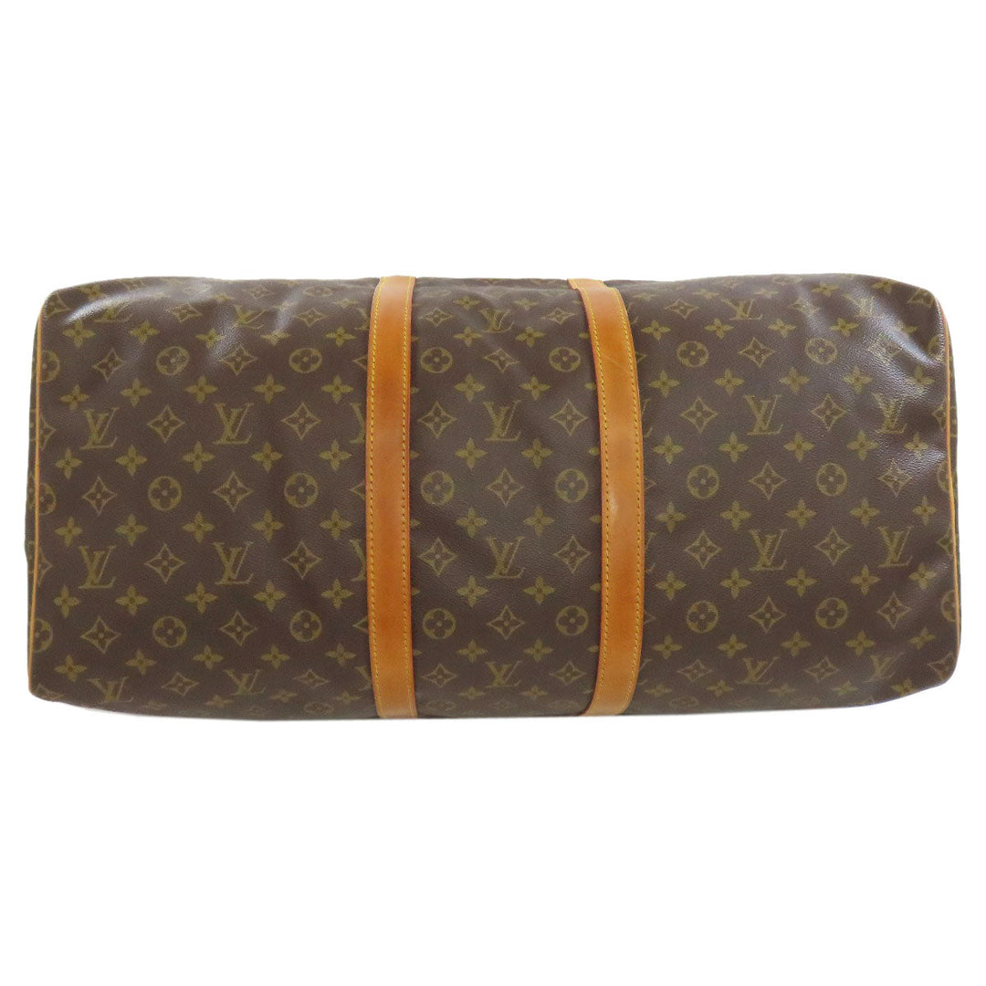LOUIS VUITTON Boston Duffel bag M41424 Monogram canvas Brown Keepall 55