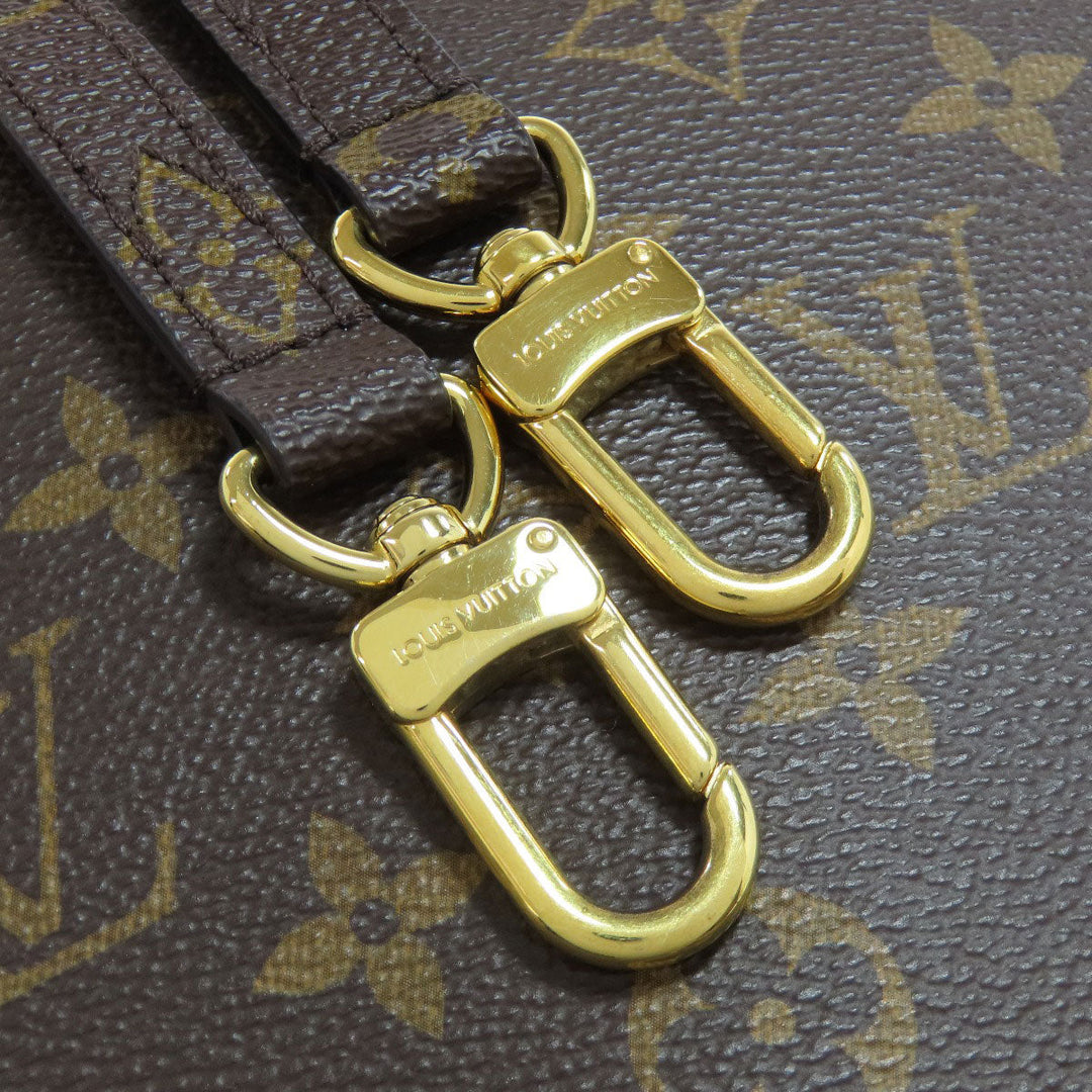 LOUIS VUITTON Handbag M44259 Monogram canvas Brown Marignan Women Used Authentic