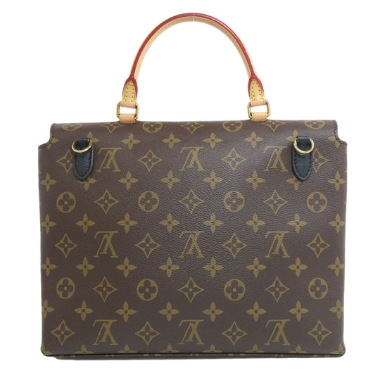 LOUIS VUITTON Handbag M44259 Monogram canvas Brown Marignan Women Used Authentic