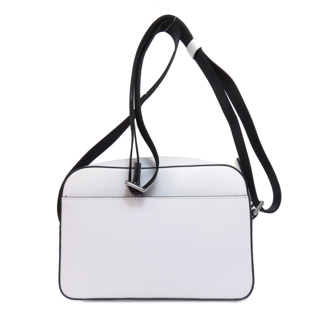MICHAEL KORS Shoulder Bag PVC white Rainbow logo Women Used Authentic
