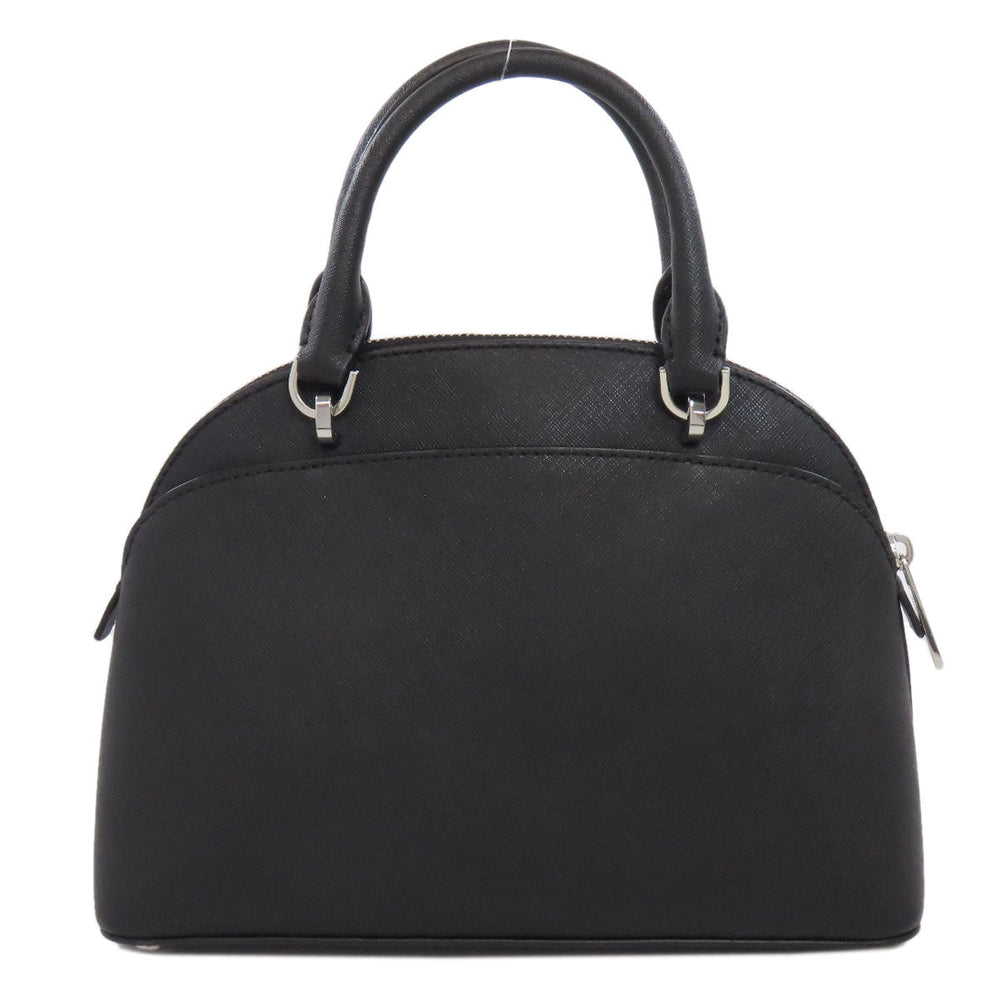 MICHAEL KORS Handbag PVC black 2WAY Women Used Authentic