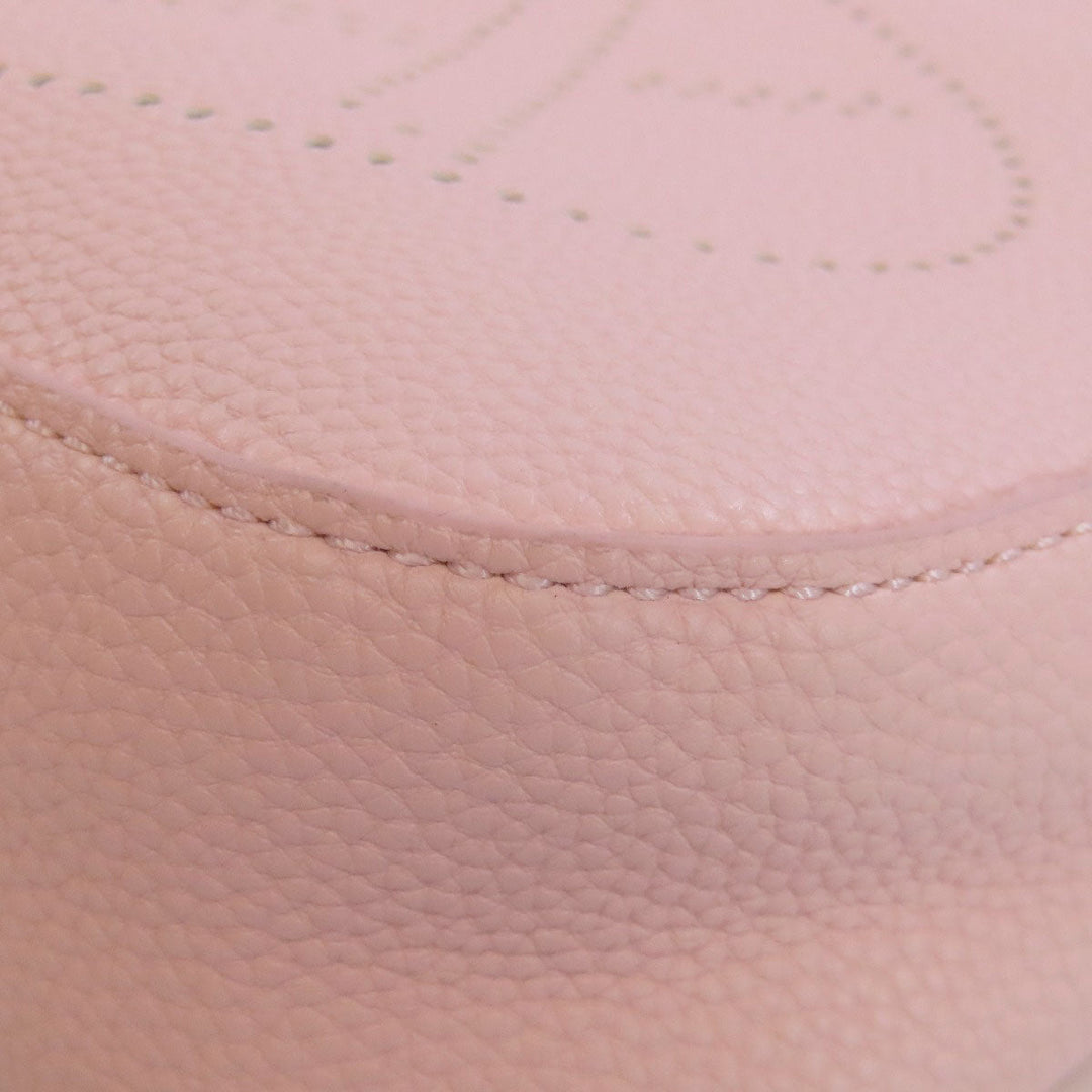 ARMANI EXCHANGE Handbag leather pink 2WAY Women Used Authentic