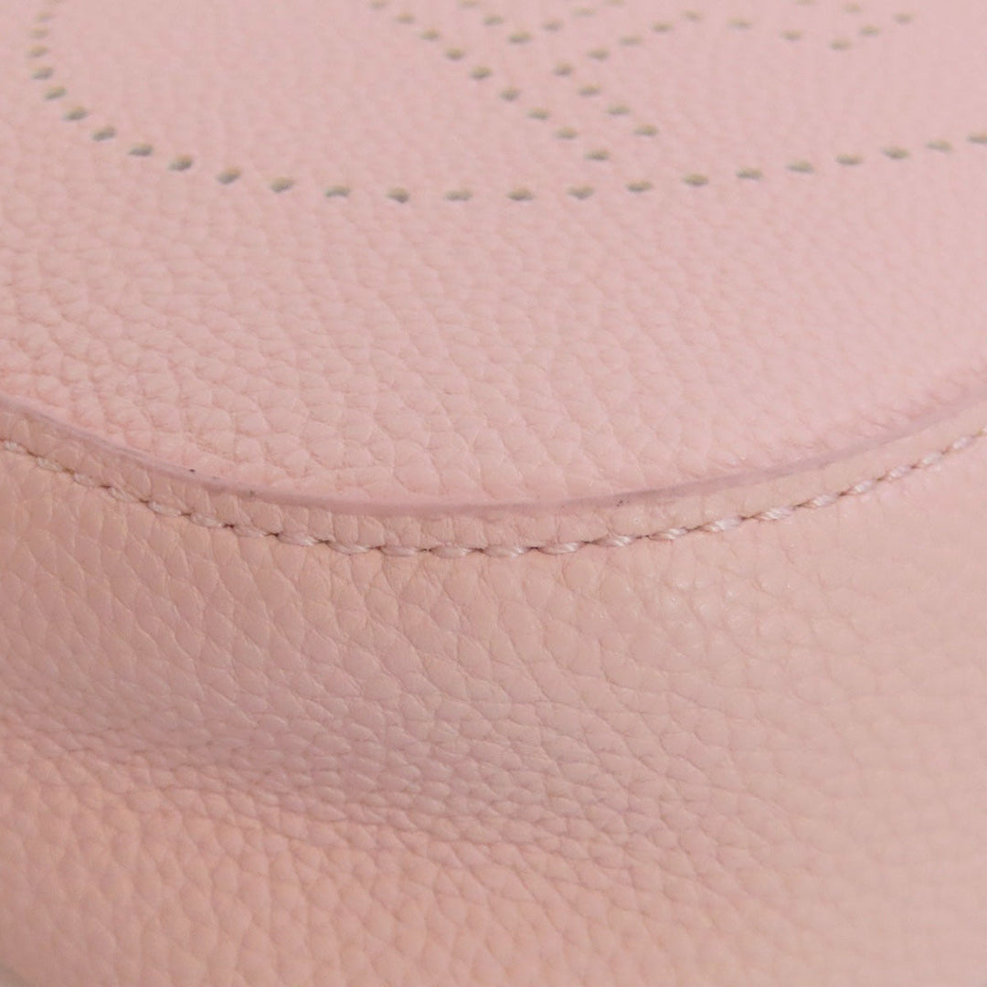 ARMANI EXCHANGE Handbag leather pink 2WAY Women Used Authentic