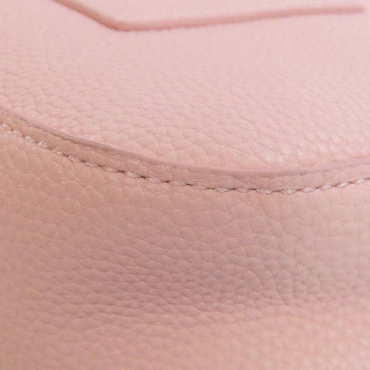 ARMANI EXCHANGE Handbag leather pink 2WAY Women Used Authentic