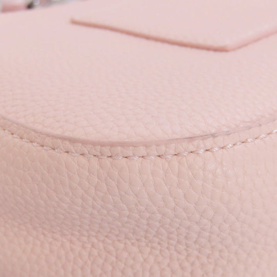 ARMANI EXCHANGE Handbag leather pink 2WAY Women Used Authentic