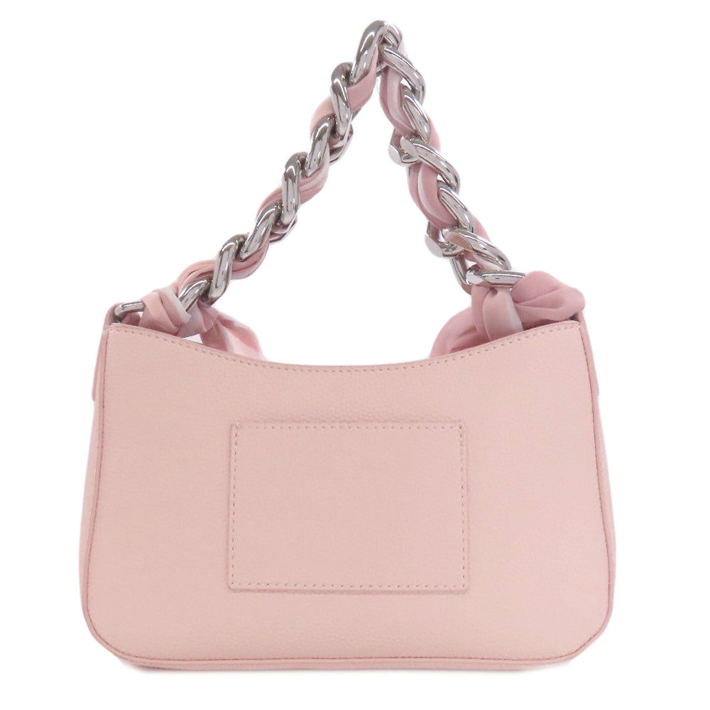 ARMANI EXCHANGE Handbag leather pink 2WAY Women Used Authentic