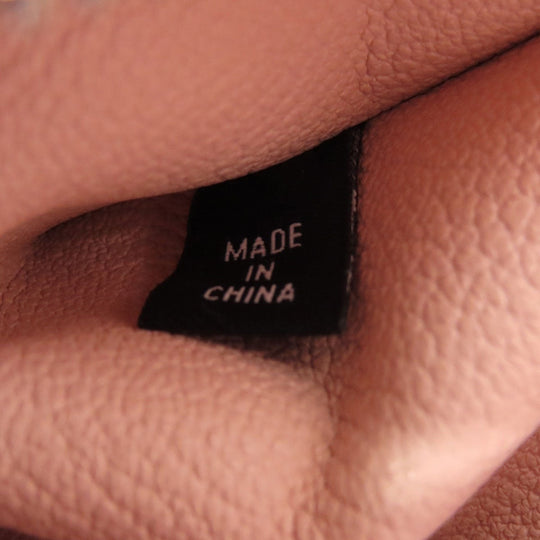 ARMANI EXCHANGE Handbag leather pink 2WAY Women Used Authentic