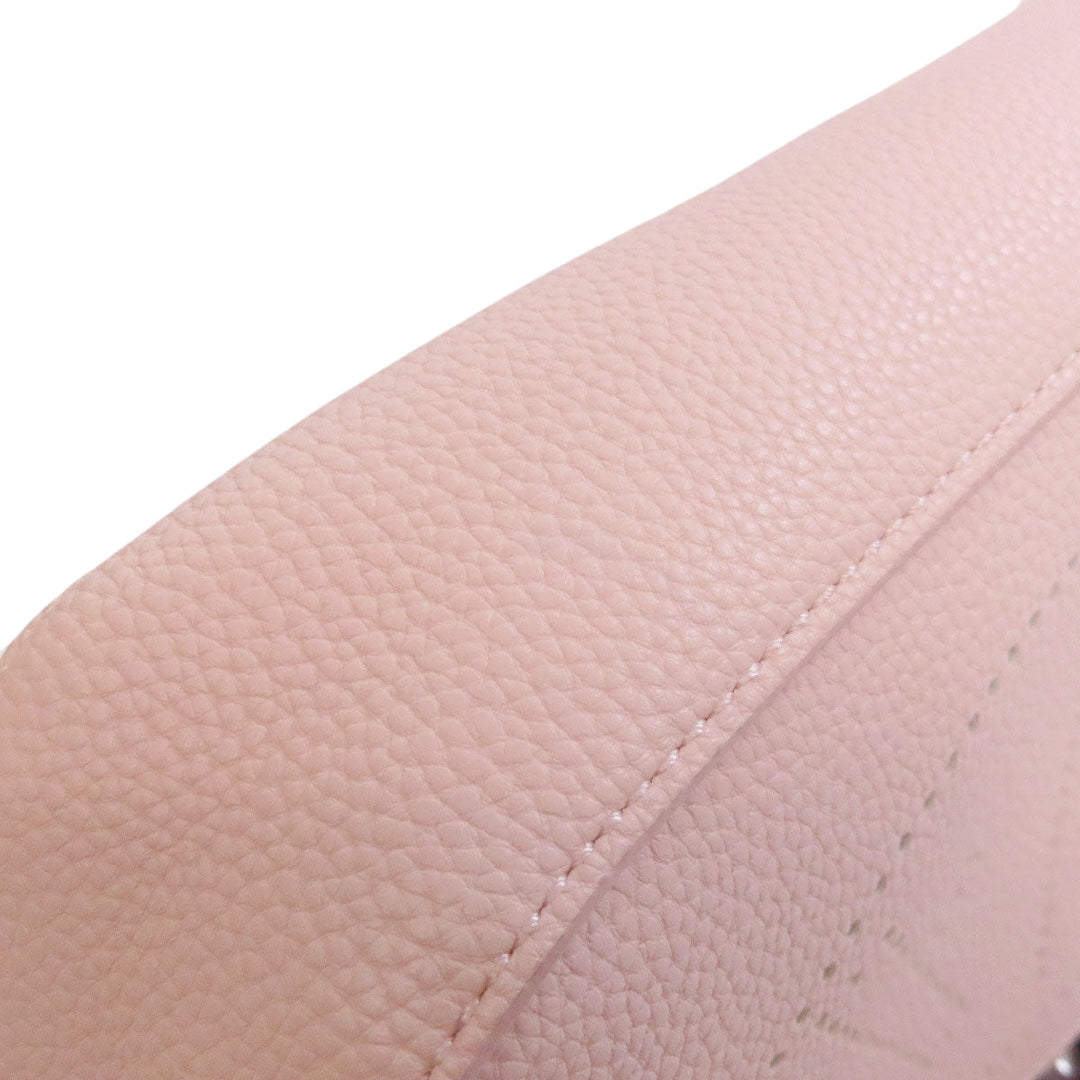 ARMANI EXCHANGE Handbag leather pink 2WAY Women Used Authentic