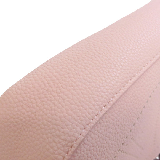 ARMANI EXCHANGE Handbag leather pink 2WAY Women Used Authentic