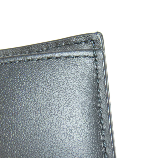 Christian Dior Bifold Wallet canvas black Trotter Pattern