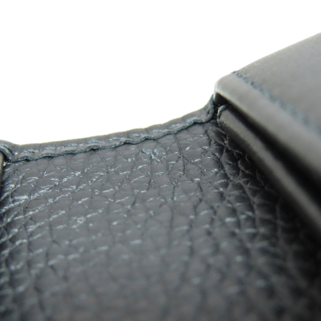 Christian Dior Bifold Wallet canvas black Trotter Pattern
