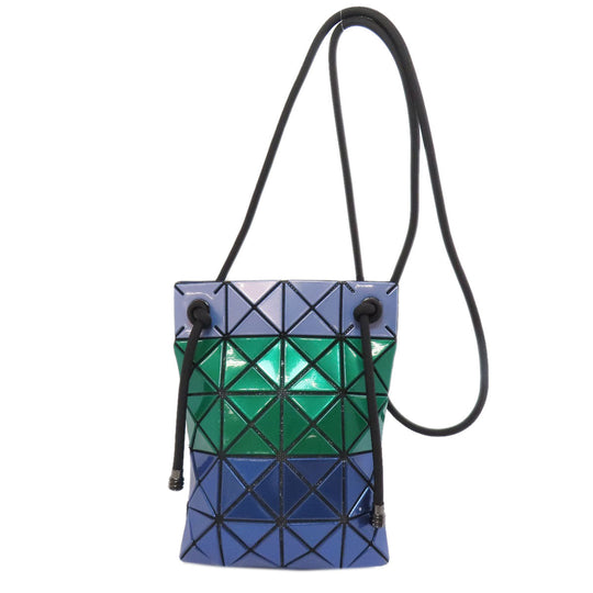 ISSEY MIYAKE Shoulder Bag PVC blue Baobao Women Used Authentic