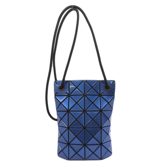 ISSEY MIYAKE Shoulder Bag PVC blue Baobao Women Used Authentic