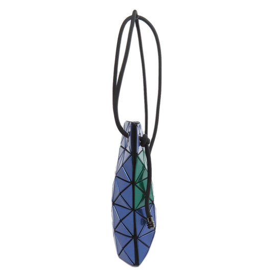 ISSEY MIYAKE Shoulder Bag PVC blue Baobao Women Used Authentic